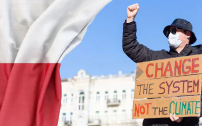 Okładka projektu „Szanse i bariery dla rozwoju ruchu ekologicznego w Polsce”